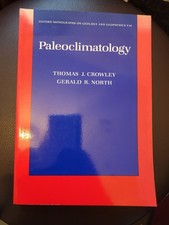 Paleoclimatology. Oxford Geology And Geophysics. 1996 OUP 1st Pb