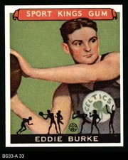 1933 Sport Kings Reprint #33 Eddie Burke  Basketball  8 - NM/MT