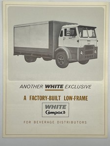 1964 WHITE MOTOR COMPANY Model 1500LF COMPACT Beverage Delivery Truck Brochure