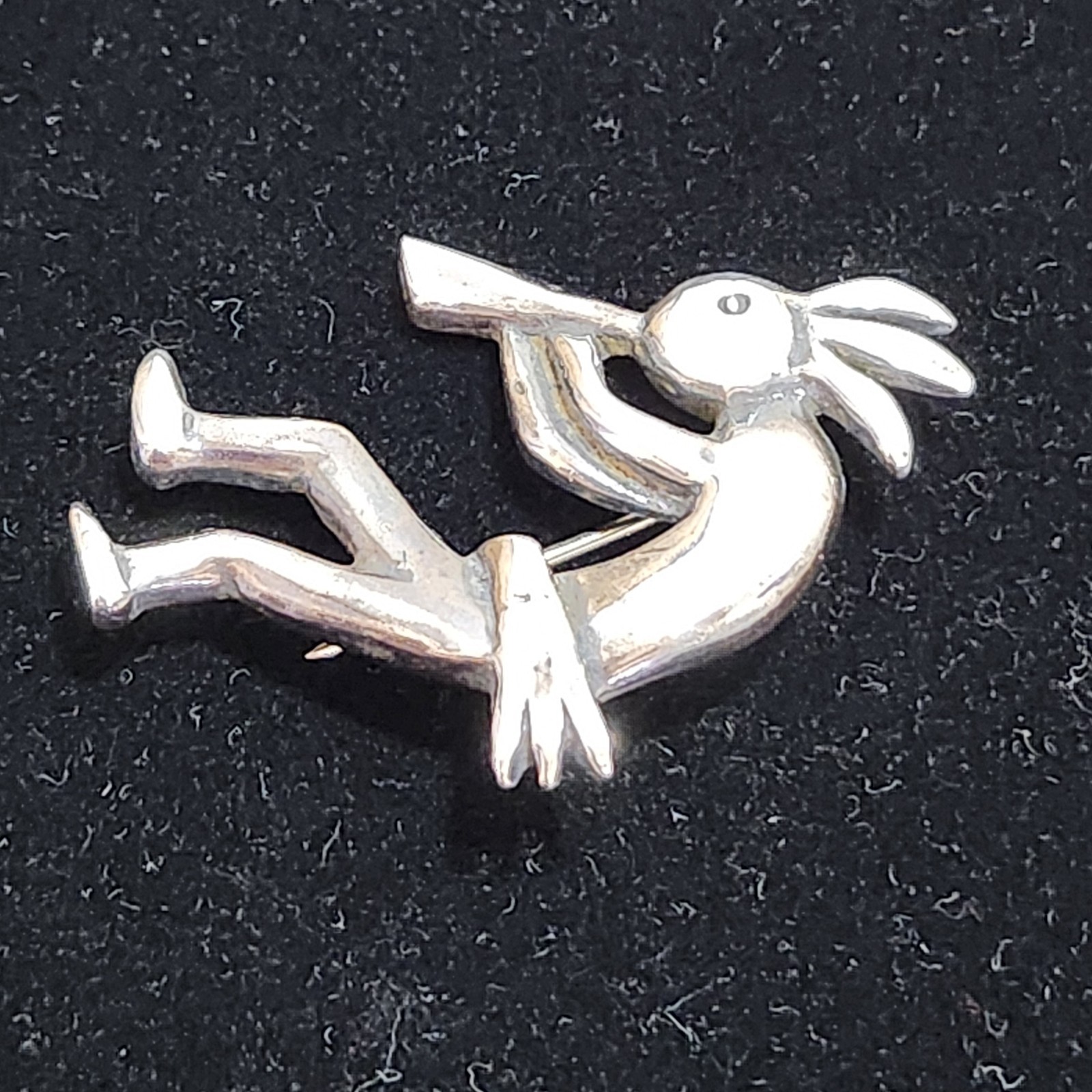 Vtg Sterling 925 Glen Sandoval (GS) Navajo Kokopelli … - Gem
