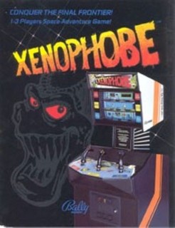 Used XENOPHOBE Arcade Game Board BallyMidway JAMMA From Japan