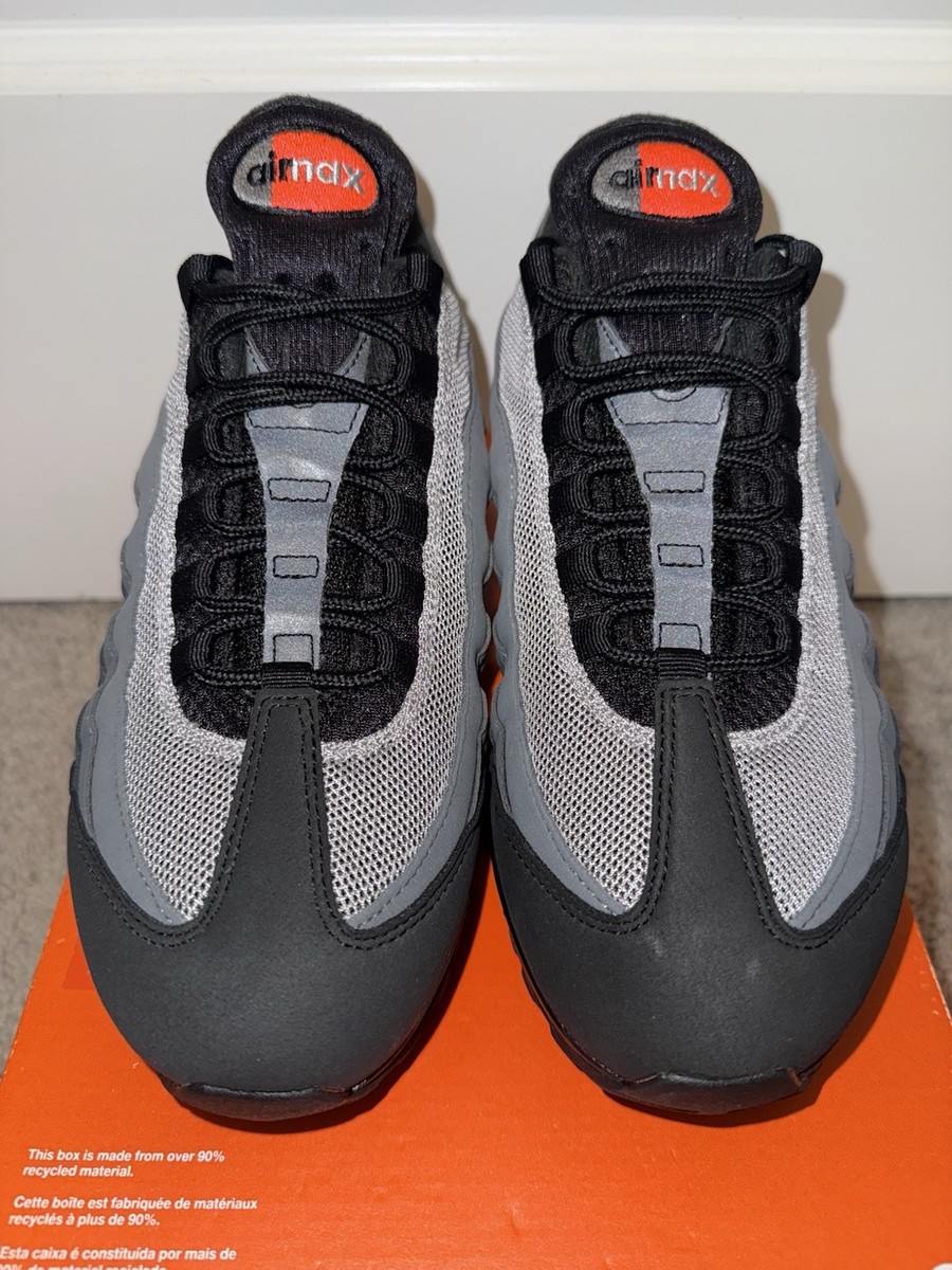 Size 9 Nike Air Max 95 OG Big Bubble Black Bright Crimson IH4457