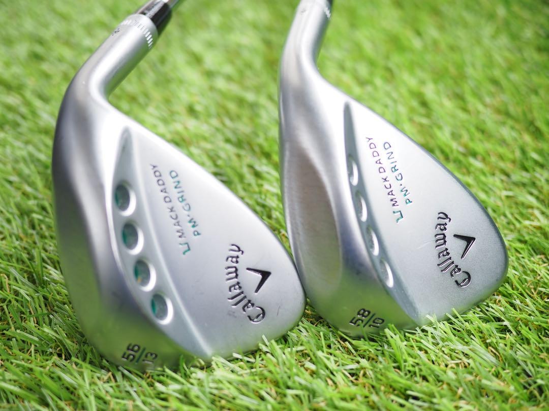 数量限定Callaway MACK DADDY PM•GRIND 56°58° Callaway Mack Daddy PM Grind Wedges 56° 58° Limited Edition