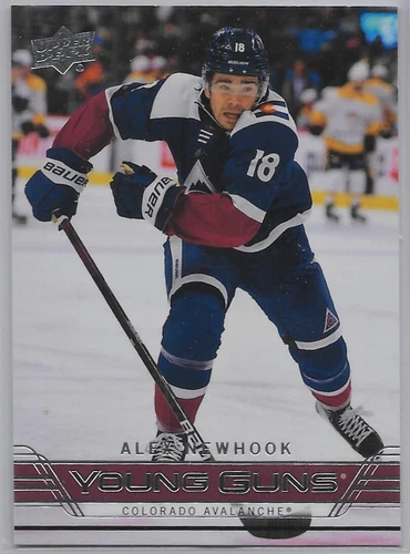 2021-22 Upper Deck Extended Series 06-07 Retro Young Guns Alex Newhook