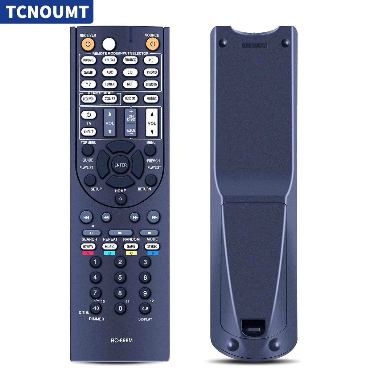 RC-898M Remote Control For Onkyo AV Receiver System TX-NR545 TX