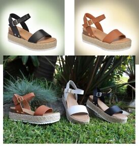 low platform sandals