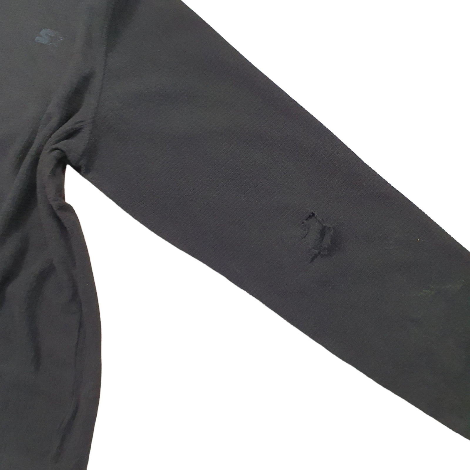 Mens STARTER Polyester 1/4 Quarter Zip Fleece Jumper L image 3