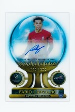 2022-23 Fabio Carvalho Topps Crystal Ballers Liverpool Autographed Rookie /200