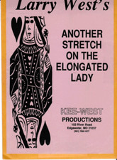 "VINTAGE" ANOTHER STRETCH ON ELONGATED LADY - JUMBO BICYCLE - LARRY WEST