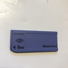 Genuine Sony Memory Stick 8MB MEGABYTE MSA-8A Camera Memory Card