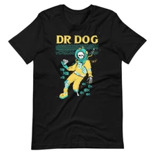 DR. DOG Concert Poster Vinyl Art Cover Black Short-Sleeve Unisex T-Shirt