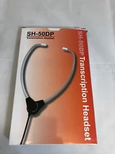 SH50DP Stethoscope Style Transcription Headset For Dictaphone Transcribers