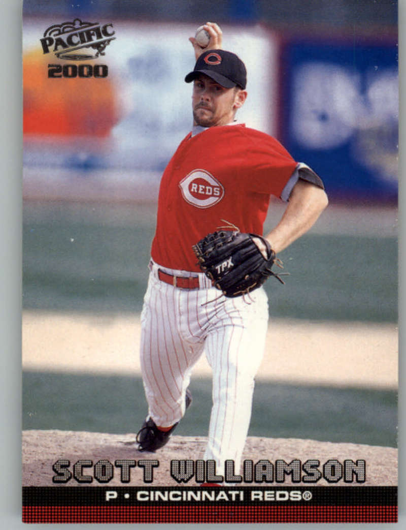 2000 Pacific #121 Scott Williamson NM-MT Reds 