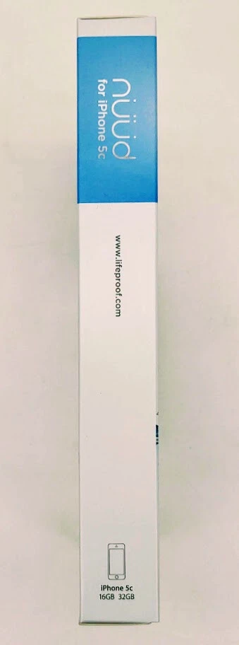 LIFEPROOF nuud for iPhone 5c - Black/Clear - Water/Dirt/Snow/Shock PROOF - NEW - Image 3 of 4