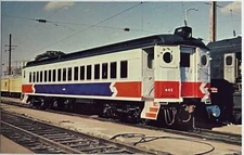 Vintage Postcard SEPTA Railway Southeastern Penn Transportation Authority