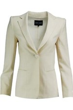 Giorgio Armani Cashmere Blend Blazer It 38 Uk 6