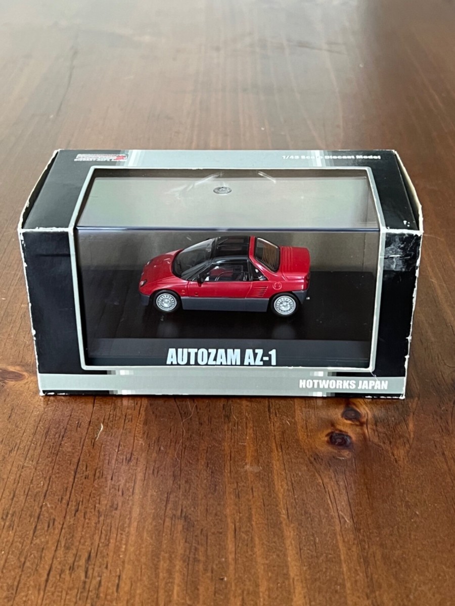 ミニカー HOTWORKS AUTOZAM AZ-1 1/43 1/43 Scale Hot Works AUTOZAM MAZDA AZ-1 RED Diecast HW43003