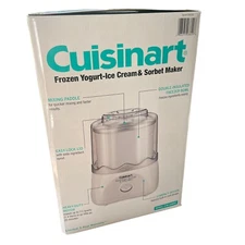 Cuisinart  Frozen Yogurt Ice Cream & Sorbet Maker CIM-22WPC Electric Machine