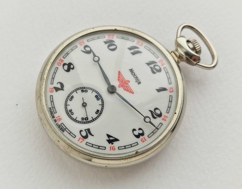 Molnija. Vintage Soviet mechanical pocket watch. 18 jewels. USSR - Picture 4 of 14