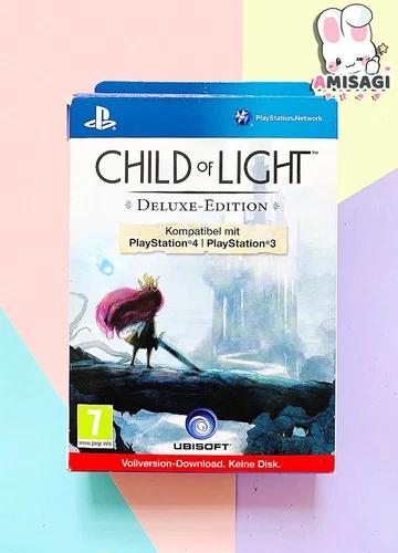 Porte-clés Child of Light : édition Deluxe uniquement + poster & artbook PS4