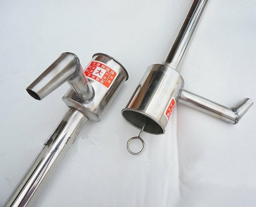 Fast Easy Stainless Steel Manual Pumping Tool Petrol/Water/Wine Liquid Extractor - Picture 8 of 8