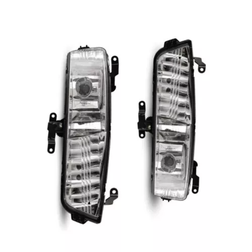 Luces antiniebla parachoques delantero luces de conducción con par de blubs para Hyundai Accent 2006-2011 - Imagen 6 de 9