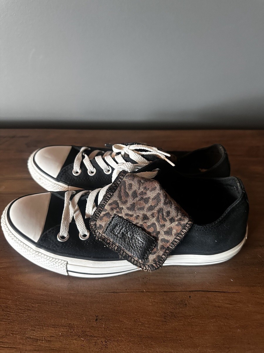 Converse Chucks Converse With Leopard Print Tongue Converse Low