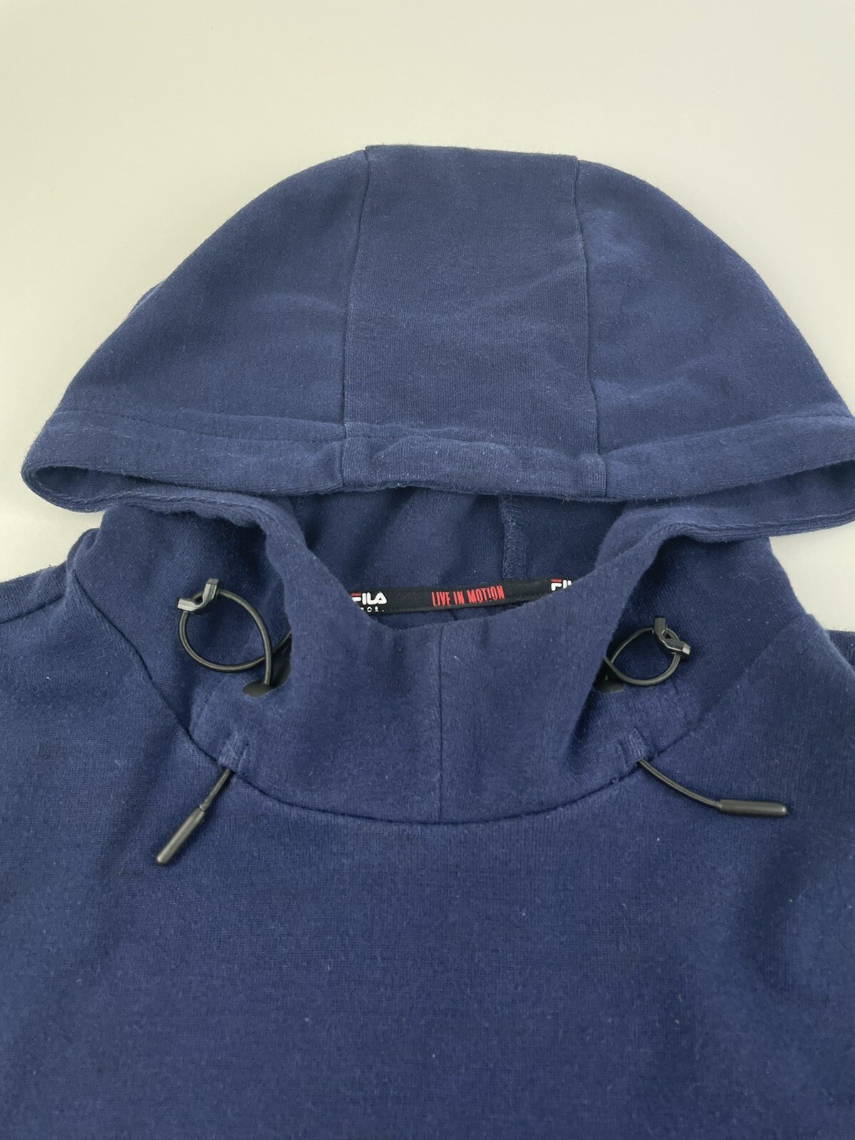 Fila Sport Felpa Pullover Felpa con Cappuccio Live In Motion Adulto Large