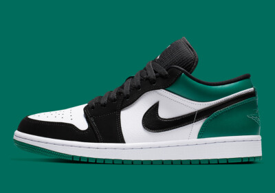 air jordan 1 mystic green low