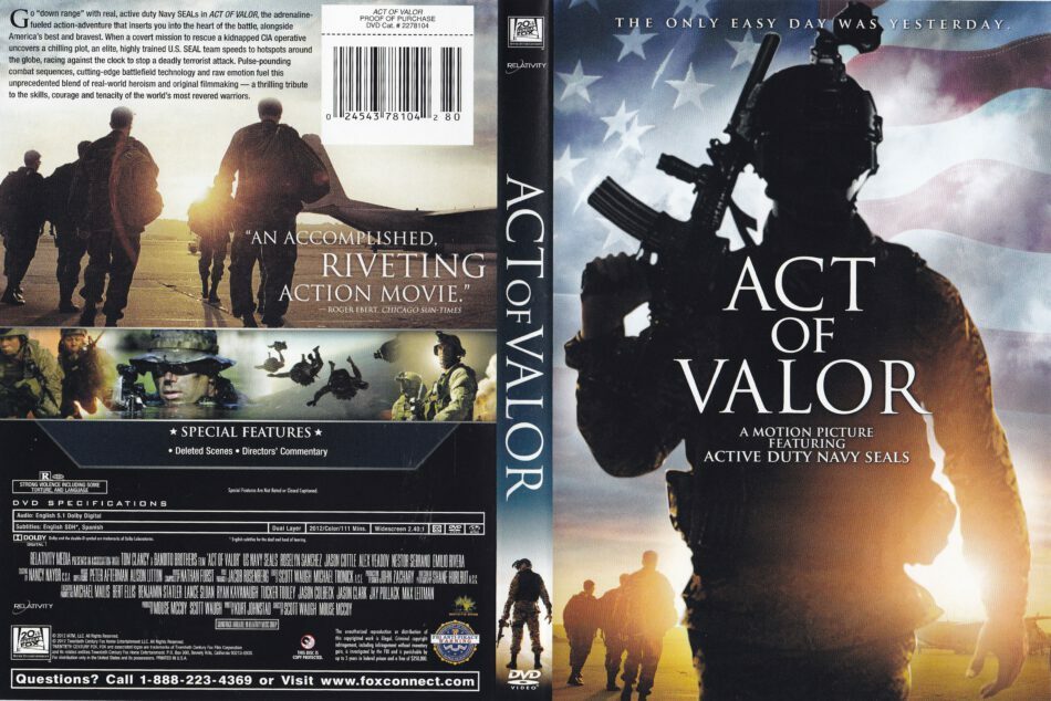 Act of Valor (DVD) BRAND NEW FACTORY SEALED 24543781042| eBay