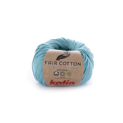 FAIR COTTON von Katia - TURQUESA (16) - 50 g / ca. 155 m Wolle