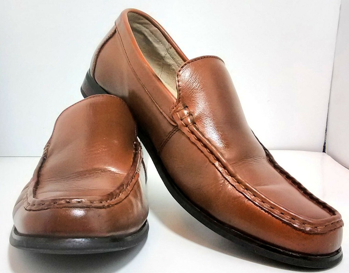 G.H. Bass & Co Loafers Shoes Size 9 M Leather Uppers Brown  display picture 2