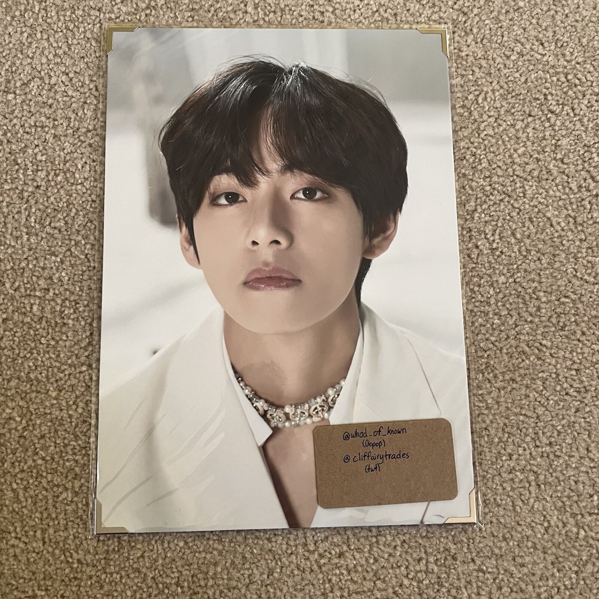 BTS Official Taehyung Premium Photo: MOTS Tour | eBay