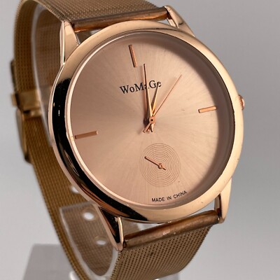 WoMaGe Watch Womens 38mm Case Quartz Analog Three Hands