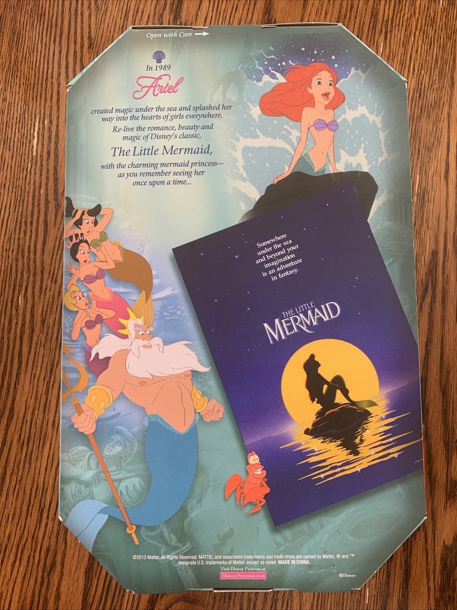 Disney princess Classics Ariel doll Mattel 2013 NEW! | eBay