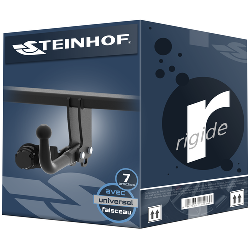 Attelage fixe pour Toyota Land Cruiser J125 SUV 2003-2009 + faisceau 7-broches - Photo 1/8