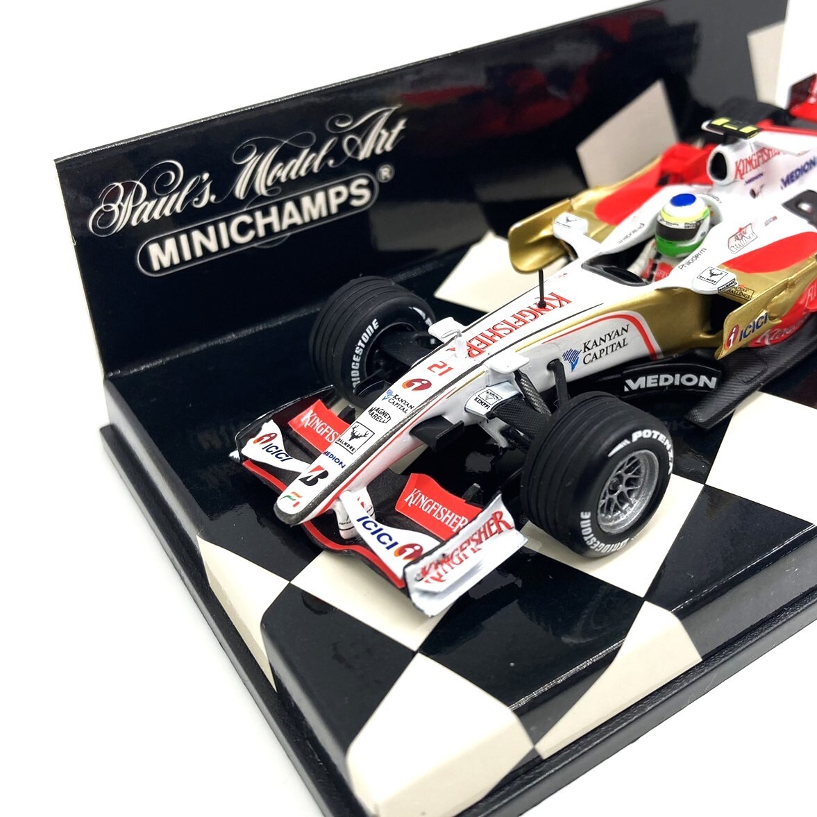 F1 Force India A.Sutil Showcar 2010 Minichamps 1/43 (4012138102507) * Cena, Opin