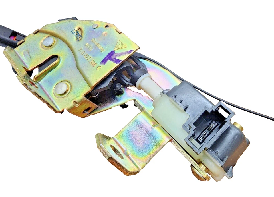 Actuador de cierre de ventana de escotilla trasera Volkswagen Touareg 2003-2007 7L0 827 506 C Foto 4 de 4