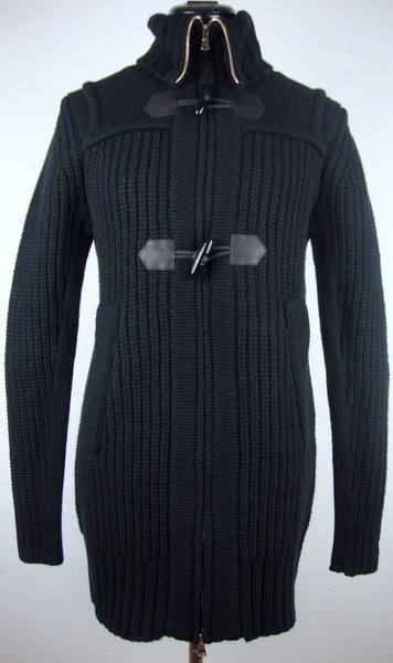 Peuterey Hilda Strickjacke ÜBergangsjacke Jacke Schwarz Gr.34-36 Neu Mit Etikett-image