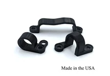 Black Rear Brake Line Hose Clamps Guides For Honda CRF 450R CRF450R 2002-2012