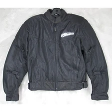 Women Firstgear Size XS Motorcycle Ride Jacket Black Mesh Adjustable Strap Pad