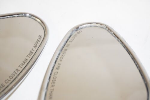 HARLEY DAVIDSON GENUINE BULLET MIRROR Set 91657-02 chrome 1982 and later - Picture 12 of 12