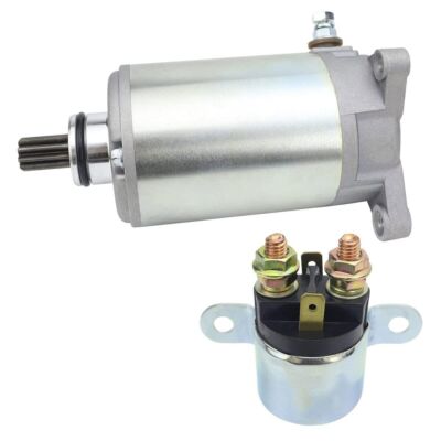 Starter Motor For Can-Am Maverick 1000R 2013-2018 - Includes Relay, 12V, 9-Tooth, 6-Month Warranty 12 thumbnail image
