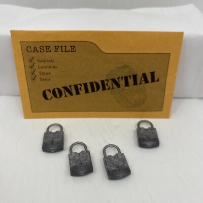 2006 Clue DVD Board Game Replacement Padlock Lock Pieces Parts only