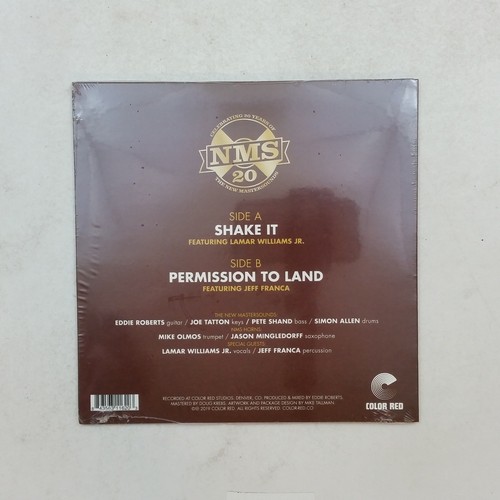 NEW MASTERSOUNDS ft LAMAR WILLIAMS JR Shake It CRNMS001 7" 45rpm Vinyl SEALED - Imagen 2 de 3