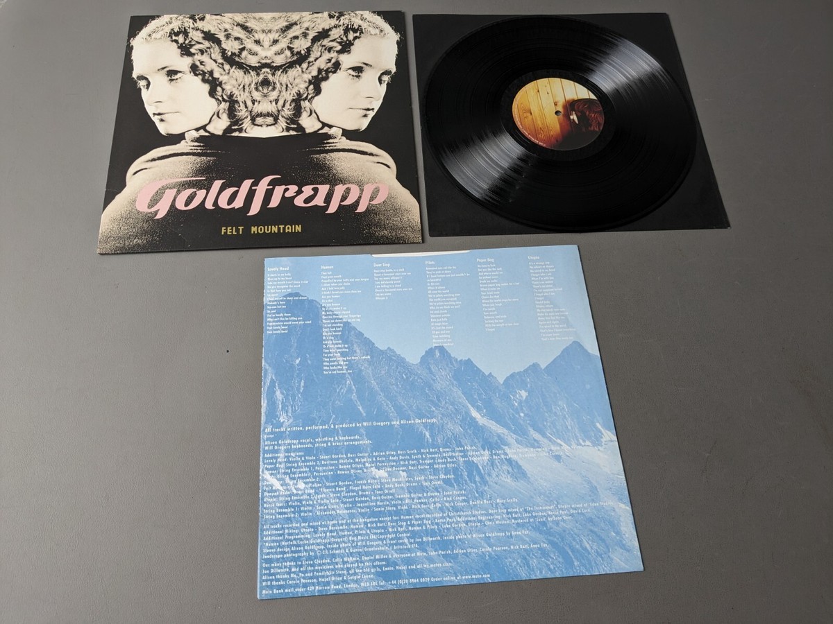 GOLDFRAPP original Vinyl LP Felt Mountain (2000 Mute Stumm UK) | eBay