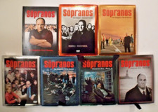 The Sopranos James Gandolfini DVD's Seasons 1 -6  HBO Inc Samax Inc1999-2007 EUC