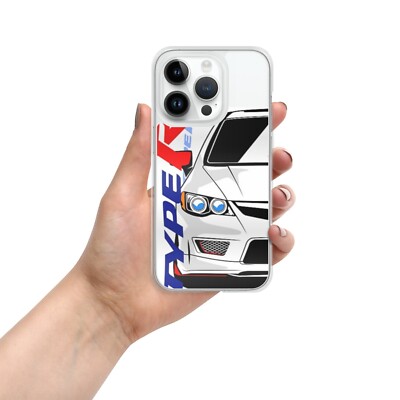 New JDM Type R Clear Case for iPhone  Assorted Models