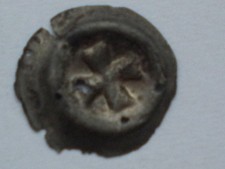 g M169.,,, Germany Teutonic Order Brakteat ca 1300-1400 J. Bracteate