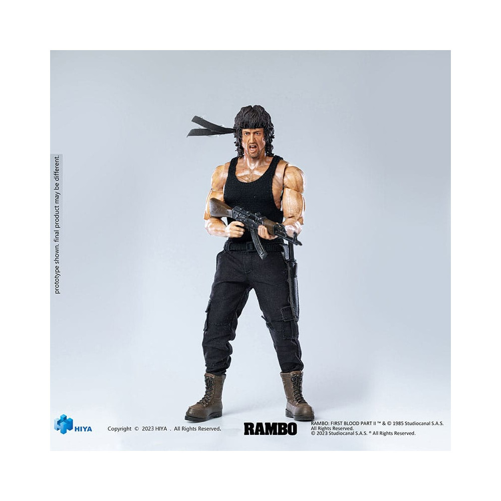 HIYA TOYS - Exquisite Super Series - JOHN RAMBO 1/12 - Rambo: First Blood Part